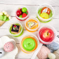 250/500ml Cute Cartoon Lunch Box Kids Food Container Portable Bento Storage WANNA. 