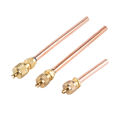 Refrigerator Check Valve Air Conditioning Refrigeration Fluoride Nozzle Add Liquid Nozzle Quick Connector Chiller Copper Needle　Demoo. 