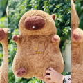 Dollmandu  Fluffy Gum Capybara 40cm/ 50 cm Plush Doll Kawaii Animal With Gum Stuffed Toy Toys Gift Home Decor. 