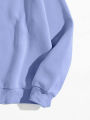 Men's Soft Cotton Sweatshirt Drawstring Oversized (Summer-Wear). 