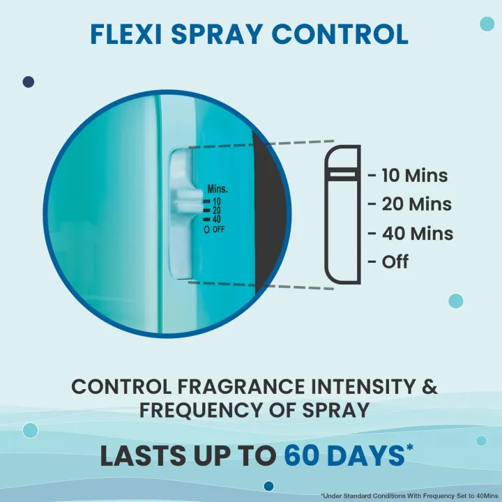 Godrej%20Aer%20Matic%20Kit%20(Machine%20+%201%20Refill)%20-%20Automatic%20Room%20Freshener%20%20Cool%20Surf%20Blue%20%202200%20Sprays%20Guaranteed%20-%20Image%204