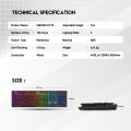 Fantech K515 Shikari RGB Gaming Keyboard. 