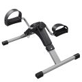 Mini Cycle - Folding Fitness Pedal Stationary Under Desk Indoor Exercise Bike For Arms Legs | Portable Pedal Exercise Bike. 