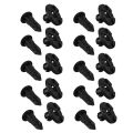 ZOROOM 10 x Plastic Fastener Clip 8mm For. 