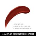 Lakme Forever Matte Liquid Lip Colour Red Cherry - 5.6 Ml. 