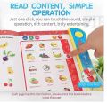 Toys Intellectual Learning Study Book Electronic Talking Book (Multicolor). 