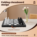 5x5 Inch Chess Portable Plastic Folding Board With Magnetic Chess Game Mini Chess Set Puzzle Party Family Event. 