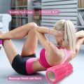 Hollow Core Foam Roller Deep Tissue Massage Roller for Muscle and Myofascial Trigger Point 45CM. 