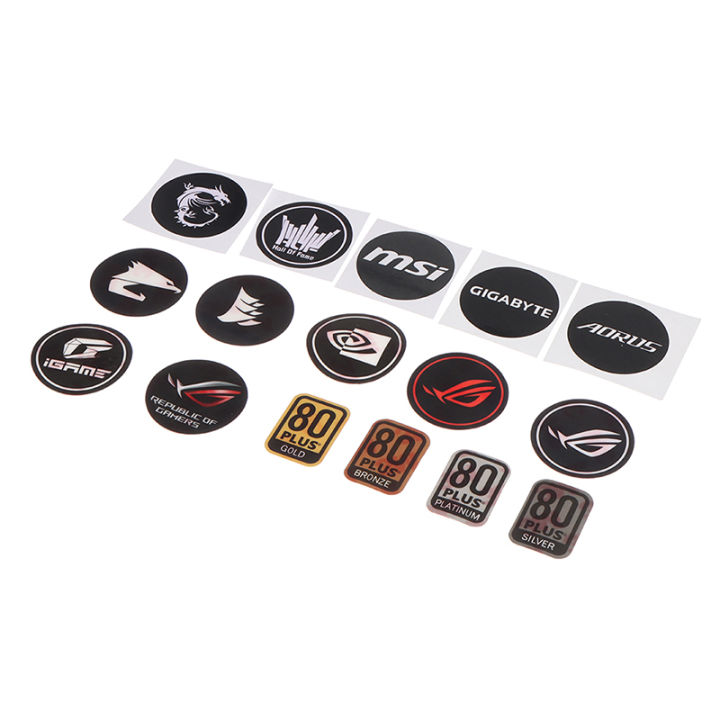 Supply%2080plus%20certification%20Computer%20host%20fan%20sticker%20Graphics%20card%20fan%20sticker%20Gonghpng%20-%20Image%202