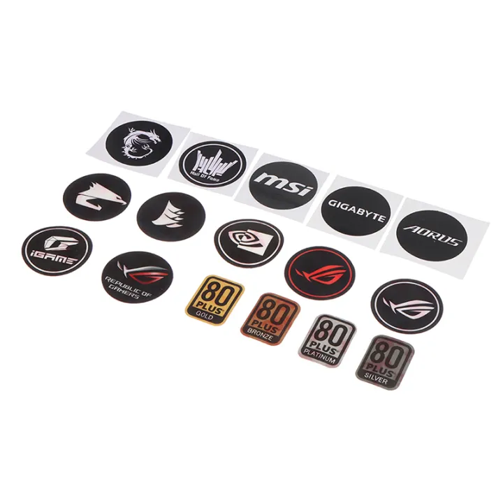 Supply%2080plus%20certification%20Computer%20host%20fan%20sticker%20Graphics%20card%20fan%20sticker%20Mushen%20-%20Image%202