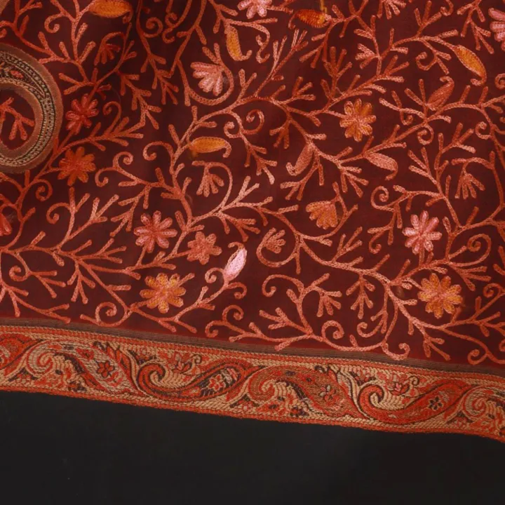 Black%20With%20Maroon%20And%20Golden%20Colour%20Floral%20%20Pasmina%20Shawl%20For%20Women%20-%20Image%205