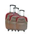 3 in 1 Set Suitcase Travel Rolling Luggage 2 Wheeled Suitcase up to 23Kg 16" 20" 24". 