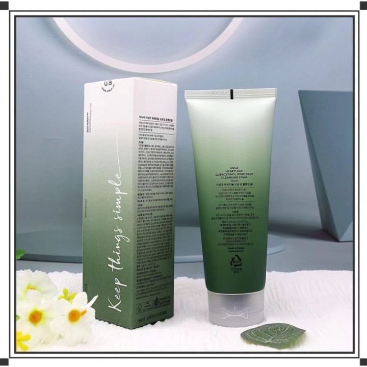 Cross-border%20ANUA%20Heartleaf%20Houttuynia%20Pore%20Deep%20Cleansing%20Foaming%20Facial%20Cleanser%20150ml%20-%20Image%202