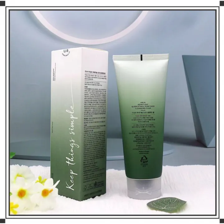 Cross-border%20ANUA%20Heartleaf%20Houttuynia%20Pore%20Deep%20Cleansing%20Foaming%20Facial%20Cleanser%20150ml%20-%20Image%202