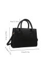 PU Leather Casual Crossbody Bags for Women Ladies Luxury Designer Tote Handbag Female Large Capacity Travel Shoulder Bag Sac. 