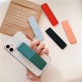 Universal PU Wristband Finger Grip Mobile Phone Holder/ Magnetic Foldable Push Pull Sticker Paste Bracket. 