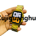Xujiguanghui Smart Watch Golden Edition - H10 Ultra Max 4in1 Smartwatch Four Straps Smart watch for men and women - Bluetooth Calling Smart Watch - Life Waterproof Wireless Charging. 
