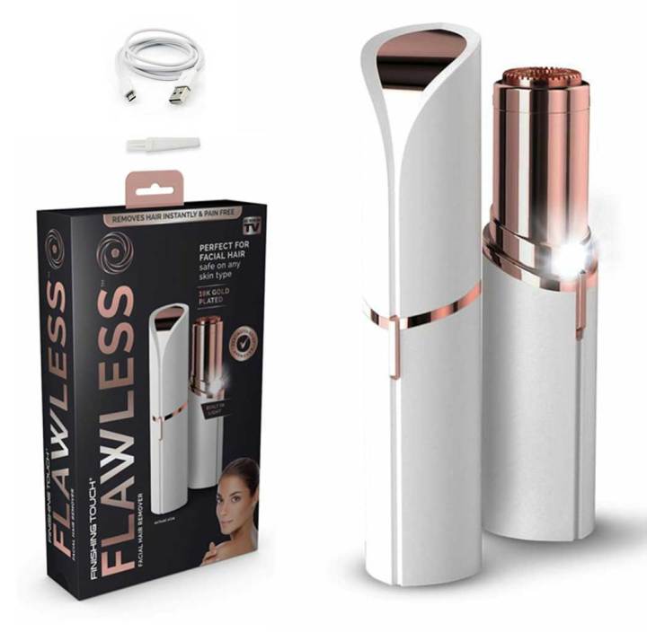 Rechargeable New Flawless Facial Hair Remover
