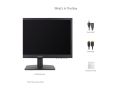 ViewSonic 19” LED Monitor for Home and Office Desktop (VA1903h). 