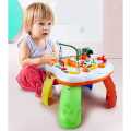 Multifunctional Baby Activity Play Desk for Early Education with Plastic Puzzle Game with Lighting and Music (HE0518). 