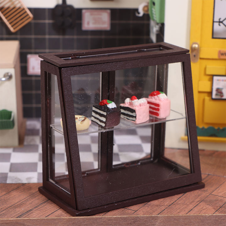 1:12%20Dollhouse%20Miniature%20Display%20Cabinet%20Cake%20Cabinet%20Mini%20Bread%20Rack%20Cupboard%20Storage%20Shelf%20Model%20Kitchen%20Furniture%20Decor%20Toy%20Natuo%20-%20Image%202