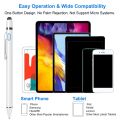 Stylus Rechargeable Digital Pen with Cloth Tip Active Capacitive Pen Stylus for Ios/Android/Phone///. 