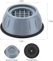 Washing Machine Feet Pads, Anti-Vibration Pads For Washing Machine 4 Piece Multicolor. 