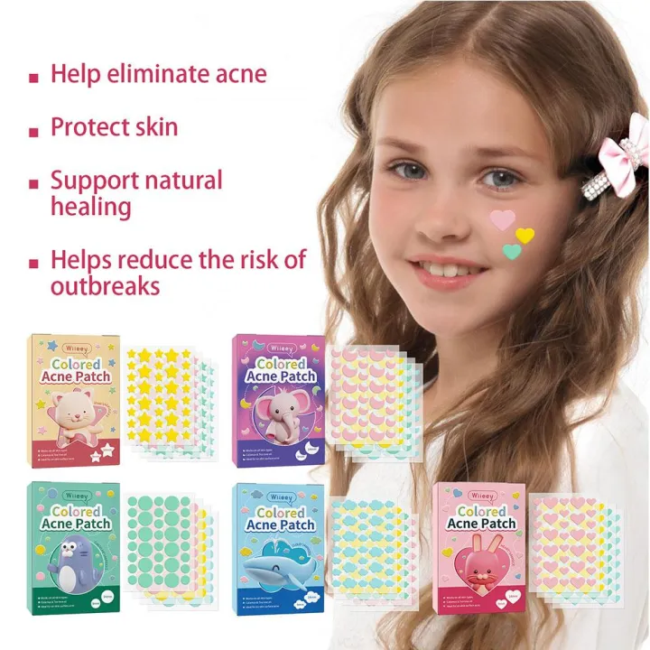 114%20Counts%20Cute%20Bunny%20Animals%20Acne%20Pimple%20Patches%20Cover%20Stickers,%20Invisible%20Face%20Spot%20Pimple%20Concealer%20Makeup%20Tool%20-%20Image%206