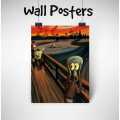 Spongebob Trippy Wall Poster |Exclusive Release | Wall Posters to Decor your Room | A4 Size | Wall Posters Collection. 
