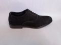 Black Suede Leather Shoes Brogues For Men. 