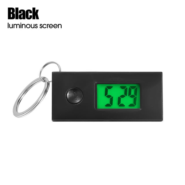 NEW 【Innovative design】Mini Car Electronic Watch Keychain Luminous Auto ...
