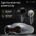 Boult Audio Astra UFO Truly Wireless in Ear Earbuds with 48H Playtime, Built-in App Support, 45ms Low Latency Gaming, 4 Mics ENC, Breathing LEDs, 13mm Bass Drivers Ear Buds TWS, Made in India (Smoky Metal). 
