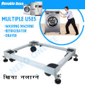 Highly Durable Adjustable Front and Top Load Washing Machine Base Stand Trolley Wheels / Refrigerator Base Stand /Fridge Stand /Air Cooler with Trolley Stand. 