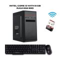 Computer Set with Core i3 with 8GB DDR3 RAM, 256GB SSD, and without Monitor. 
