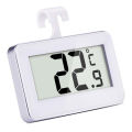 Digital Wireless Freezer/ Refrigerator Thermometer and Indoor Temperature Monitor, White. 