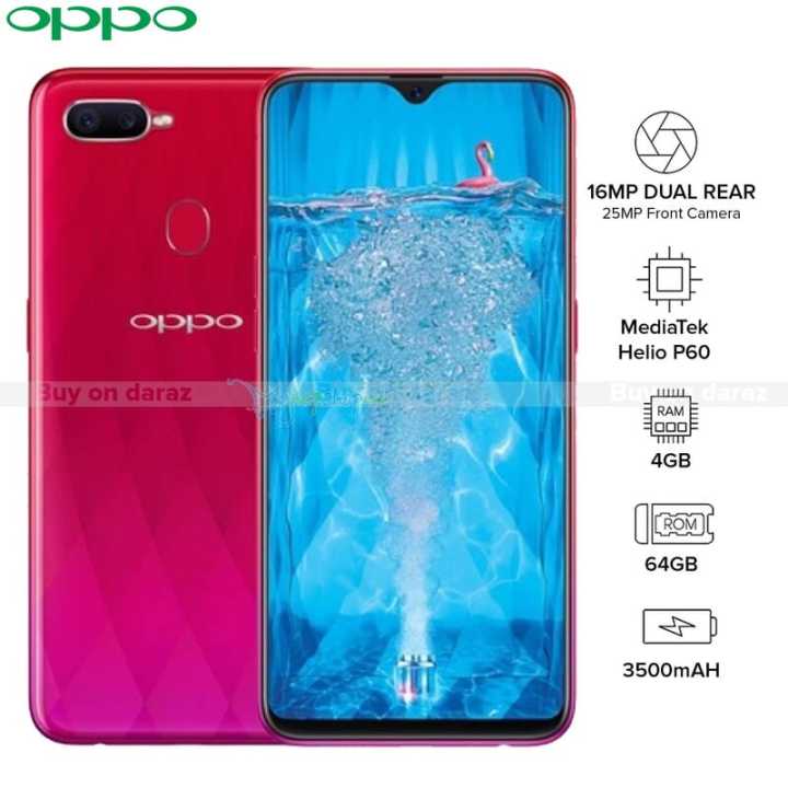 OPPO F9 [4 GB RAM / 64 GB ROM] 6.3 Inch Screen