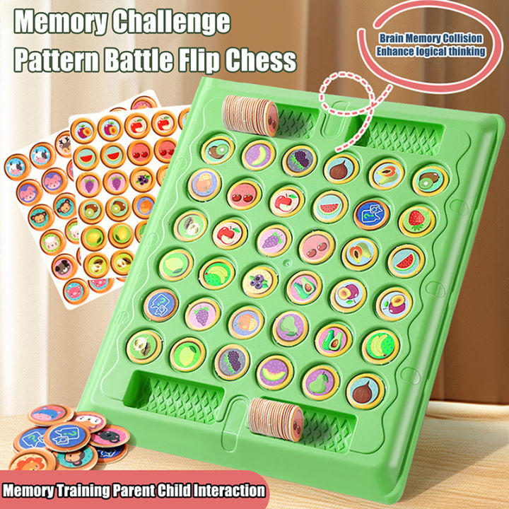 Toys%201%20Set%20Logical%20Thinking%20Cognitive%20Animal%20Learning%20Memory%20Matching%20Chess%20Kids%20Toy%20Animal%20Flip%20Chess%20Classic%20Strategy%20Board%20Game%20JUE%20-%20Image%208