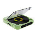Portable CD Player Bluetooth Speaker, Wall Mountable CD Music Player with FM Radio -Green. 