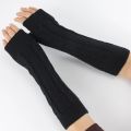 Gloves hand warmer gloves full finger clothing girls warm men and women autumn winter knitting arm set fashion girls punk gothic gloves. 