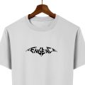 "Vengeance" Graphic Print White T-Shirt for Men – Batman Lover. 