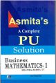 Pokhara University BBA,/BBA-BI/BBA-TT-Solution Business Mathematics-I , BBA 1st Semestar, Asmita Books Publishers & Distributions (P) Ltd.. 
