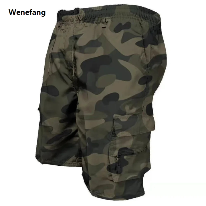 Wenefang%20Summer%20Men's%20Hiking%20Shorts%20Thin%20Workwear%20Shorts%20Outdoor%20Drawstring%20New%20Casual%20Sports%20Short%20Pants%20Beach%20Pants%20Hiphop%20Quarter%20Trousers%20-%20Image%204