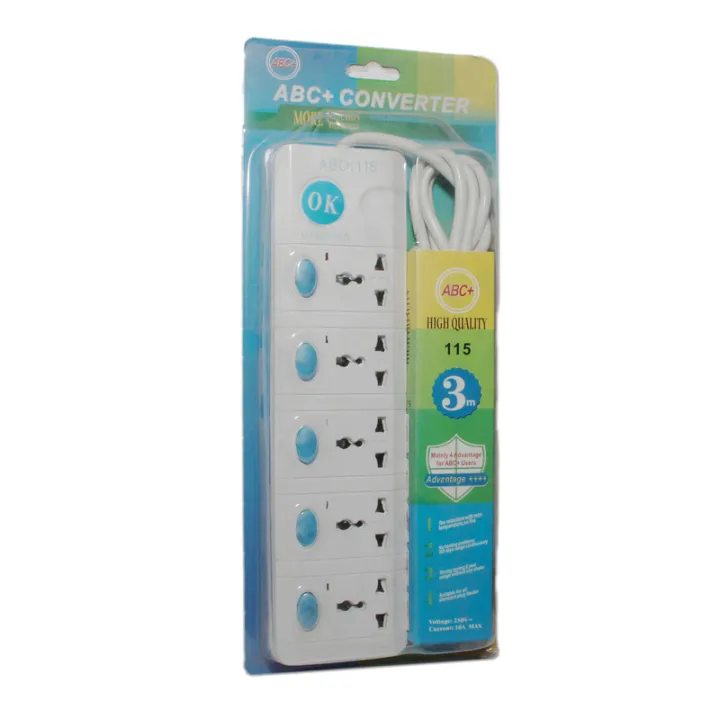 5 Pin ABC+ Converter Multiplug Max-2500w | Daraz.com.np