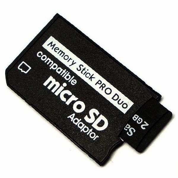 Memory Stick Pro Duo Mini MicroSD TF to MS Adapter PlayStation