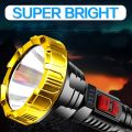 Super Bright Led Tactical Flashlight Long Range Torch USB Rechargeable. 