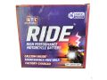 RIDE Battery for pulsar 150, FZ, NTORQ, RAY, SHINE NEW MODEL. 