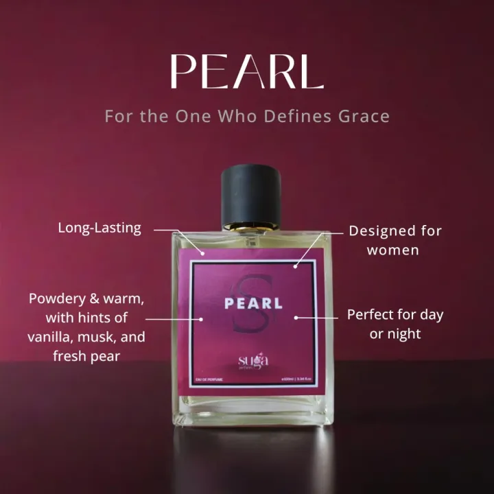 Pearl%20by%20Suga%20Perfumes%20%E2%80%93%20Soft%20&%20Fresh%20Eau%20de%20Parfum%20for%20Women%20100ml,%20Everyday%20Luxury%20Scent%20with%20Pear,%20Freesia%20&%20Vanilla%20%7C%20Elegant%20Gift%20for%20Her%20-%20Image%202