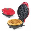 Mini Waffles Maker Machine For Home, Red - 350 Watts. 