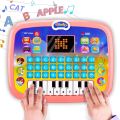 Happy  Educational Learning Kids Laptop Computer Notebook with led Screen Music Fun Toy Activities for Kids 3-10 Year Old (Sound,Albhabet,Words,a b c 1 2 3). 