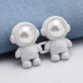 2Pcs Astronaut Shaped Tighten Waistband Adjustable Jean Button Waist Clip Buckle Pants Buckle Extender Jeans Button Attacher Pin Maoxiu. 